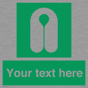 Custom sign safe condition Lifejacket